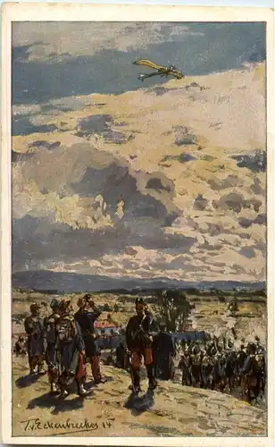 Beschiessung einer deutschen Taube -88442