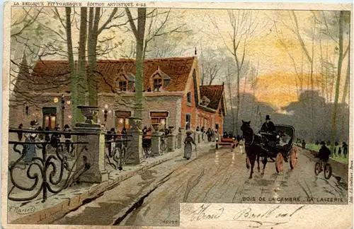 Bruxelles - Bois de la Cambre - Litho -261944