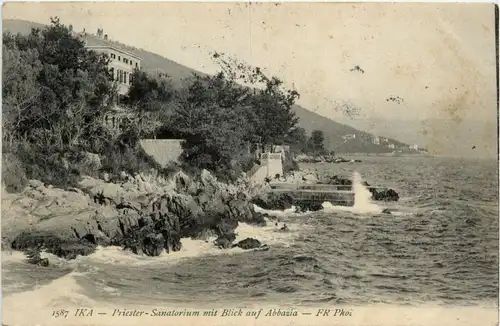 IKA - Priester Sanatorium mit Blick auf Abbazia -261862