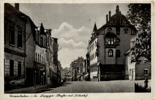 Crimmitschau - Leipziger Strasse -253934