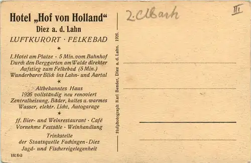 Diez Lahn - Hotel Hof von Holland -261884