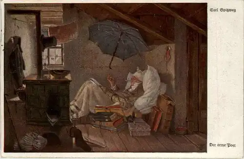 Künstlerkarte C. Spitzweg -261296