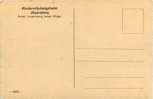 Langenwang - Kindererhlungsheim Jägersberg -260482