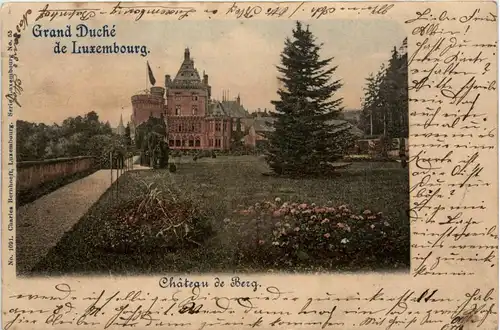 Grand Duche de Luxembourg - Chateau de Berg -261836