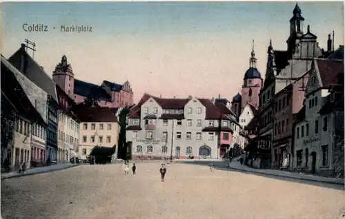 Colditz - Marktplatz -253916