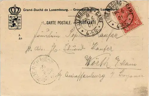 Luxembourg - Entree de clausen -261838