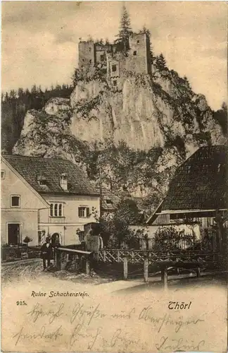 Thörl bei Aflenz/Steiermark - Thörl - Ruine Schachenstein -307160