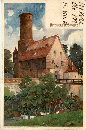 Altenburg bei Bamberg - Litho -254318