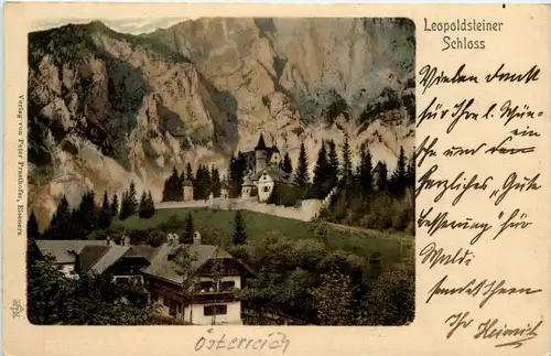 Eisenerz/Steiermark - Leopoldsteiner Schloss -307386