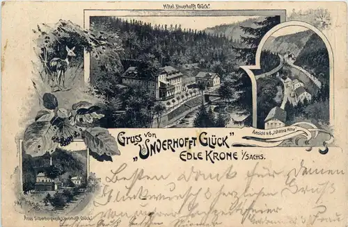 Gruss von Unverhofft Glück - Edle Krone -253944