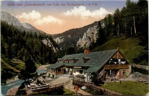 Aflenz/Steiermark - Grüsse vom Schwabenbartl am Fusse des Hochschwabs -307704