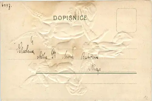 Ostern - Prägekarte - Engel -254558