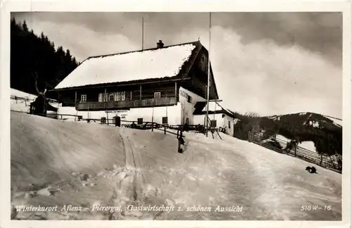 Aflenz/Steiermark - Winterkurort Aflenz - Pierergut z.schönen Aussicht -307756