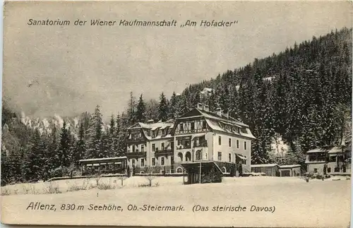 Aflenz/Steiermark - Sanatorium der Wiener Kaufmannschaft Am Hofacker -307780