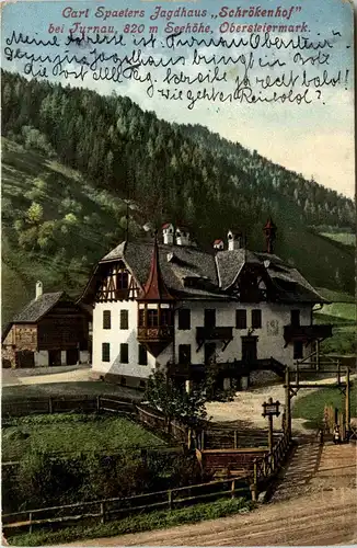 Aflenz/Steiermark - Carl Spaeters Jagdhaus Schrökenhof bei Turnau -307976
