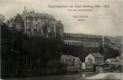 Weilburg - Lahn - Tausendjahrfeier 1906 -261560