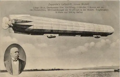 Zeppelins Luftschiff -254048