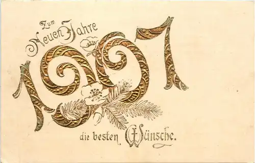 Jahreszahl 1907 -261624