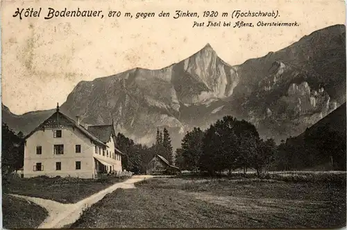 Aflenz/Steiermark -Hotel Bodenbauer gegen den Zinken - Hochschwab -307810