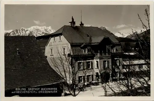 Trofaiach/Steiermark - Edling - Gasthof Buchmayer mit Reichenstein u. Griessmauer -307892