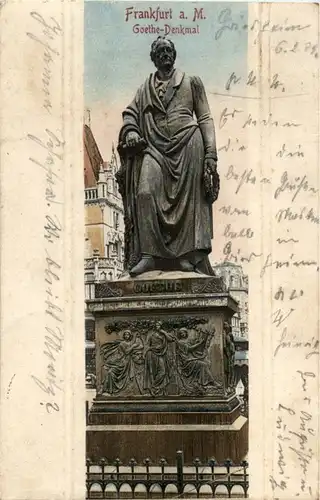 Frankfurt - Goethe denkmal -85164
