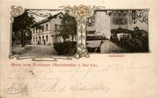 Oberlahnstein - Gruss vom Forsthaus -254266