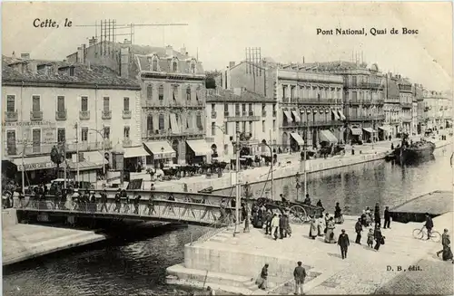 Cette - Pont National -254512