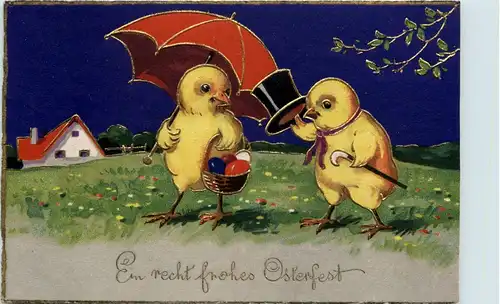 Ostern - Prägekarte - Chicken -254588