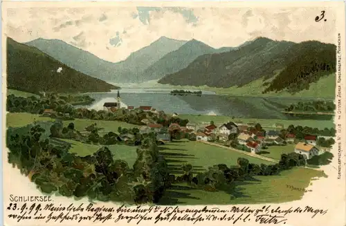 Schliersee - Litho -255452