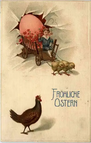 Ostern - Prägekarte -254546