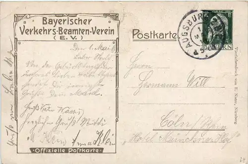 Bamberg - Bayrischer Verkehrtbeamten Verein 1913 -254330