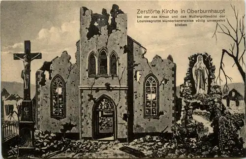 Zerstörte Kirche in Oberburnhaupt -255146