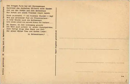 Zerstörte Kirche in Oberburnhaupt -255146