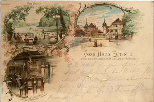 Voss Haus Eutin - Litho -255816