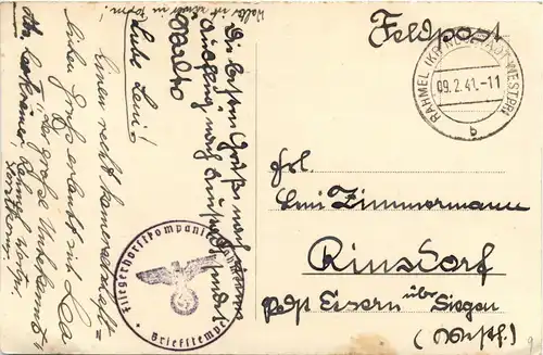 Zoppot Kurhaus - Feldpost -255186