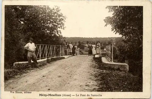 Mezy-Moulins - Le pont du Surmelin -254920