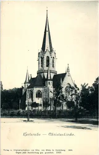 Karlsruhe - Christuskirche -85962