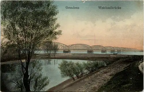 Graudenz - Weichselbrücke -255178