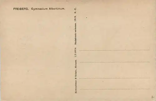 Freiberg in Sachsen - Gymnasium -255282