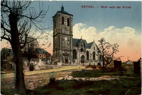 Rethel - Kirche - Feldpost -255318