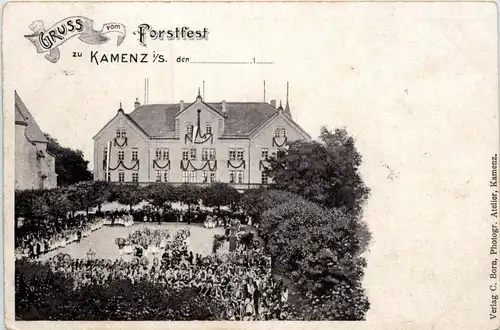 Kamenz - Gruss vom Forstfest -255366