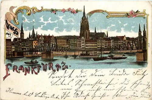 Frankfurt - Litho -255890