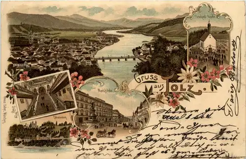 Gruss ausTölz - Litho -255446