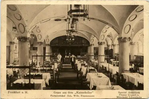 Frankfurt - Gruss aus dem Kaiserkeller -255882