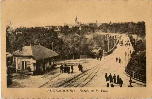 Luxembourg - Entree de la Ville -86362