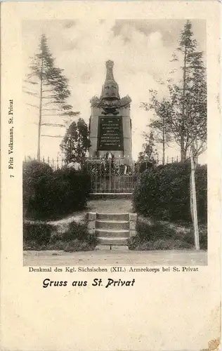 Gruss aus St. Privat -256372