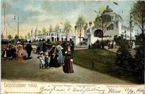 Düsseldorf - Gewerbe und Industrie Ausstellung 1902 -256630