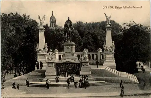 Breslau - Kaiser Wilhelm Denkmal -255200