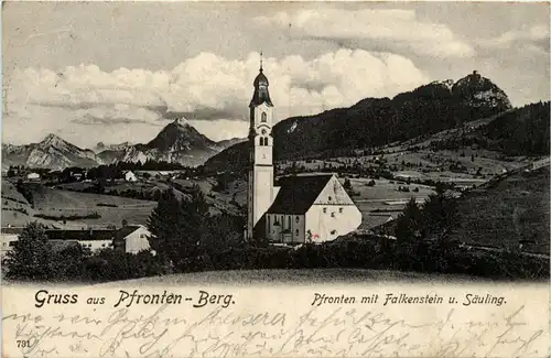 Gruss aus Pfronten Berg -255404