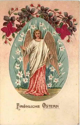 Ostern - Prägekarte - Engel -254562